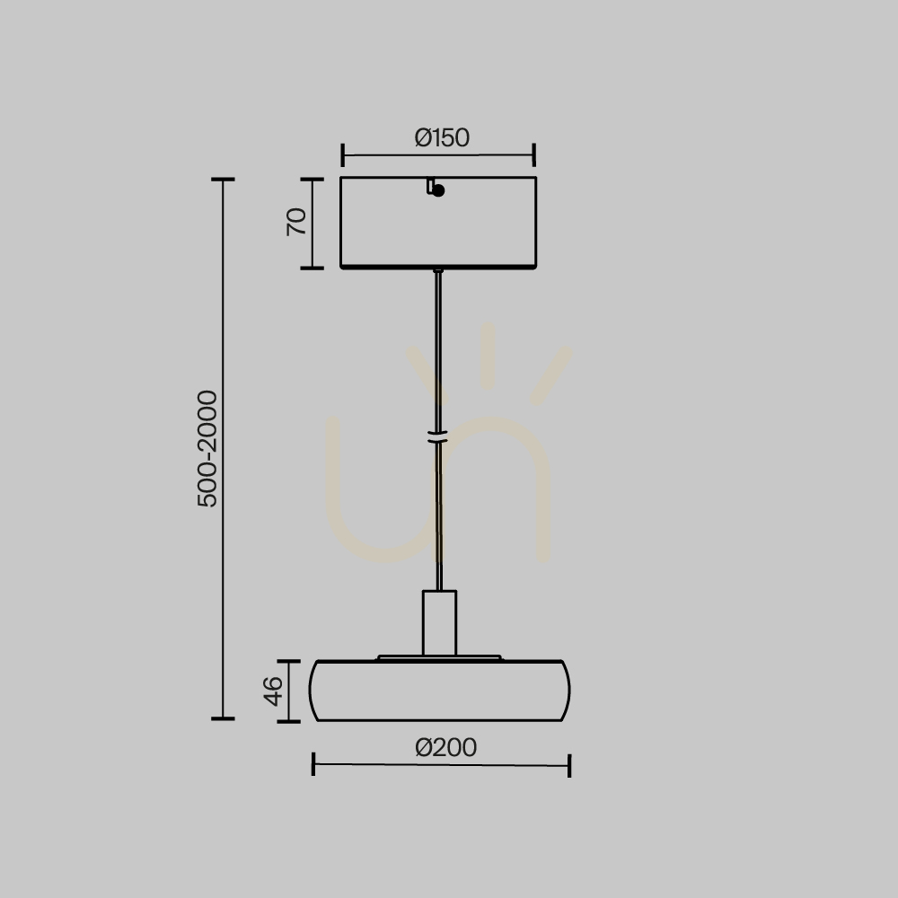 Náhľad Závesné svietidlo FLOAT MOD498PL-L13BK1 Maytoni Závesné svietidlo FLOAT MOD498PL-L13BK1 Maytoni
