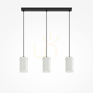 Závesné svietidlo Maytoni Maris MOD499PL-03B, čierne, 3×E14 small 6