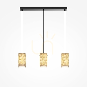 Závesné svietidlo Maytoni Maris MOD499PL-03B, čierne, 3×E14 small 0