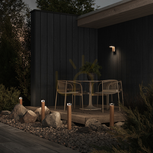 Skontrolujte Solárna lampa NORDIS O140WL-L2BK IP65 Maytoni