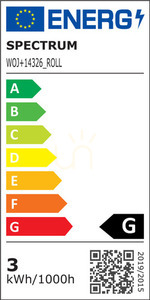 LED pásik 2835 12V 60 4,8 W/M 336lm/M NW 8mm IP54 5 rokov 5m Roll small 1