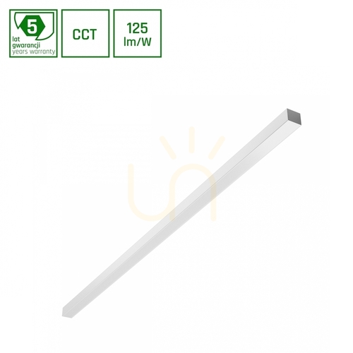 Skontrolujte ALLDAY BASIC 30W/40W/50W 3 CCT 230V 115st IP20 1503x42x37mm biela Op 5 rokov Gu.