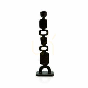 Sviečka Totemo čierna L 30,5 cm 11×6,5 cm small 0