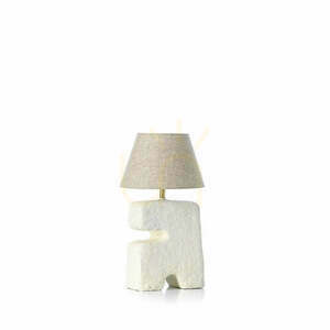Stolová lampa BAZAR BIZAR L’Objet S, biela, papiermašé small 0