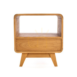 Nočný stolík Breeze prírodný 50×50×55 cm small 5