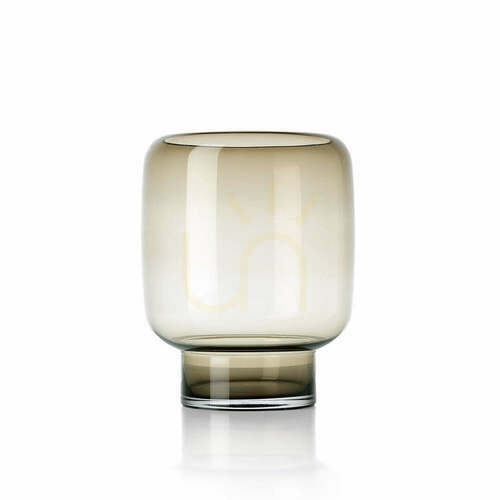 Skontrolujte Váza Smoky Cube hnedá L 23×23×30 cm