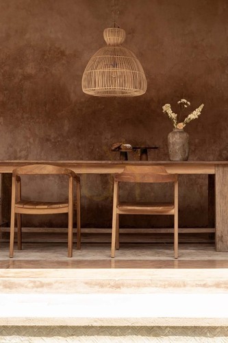 Skontrolujte Prívesné svetlo Pendant Lamps Matcha prírodné M 57 cm