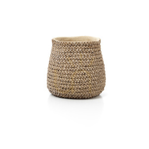 Kvetináč pletený prírodný L Planters Handmade 26,7 x 26,7 x 25,5 cm small 2