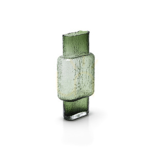 Sklenená váza Vintage Vert zelená L Glass Collection small 2