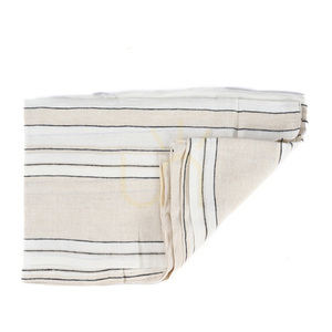 Obrus Provence prírodný čiernobiely 150x250 Table Linen small 3