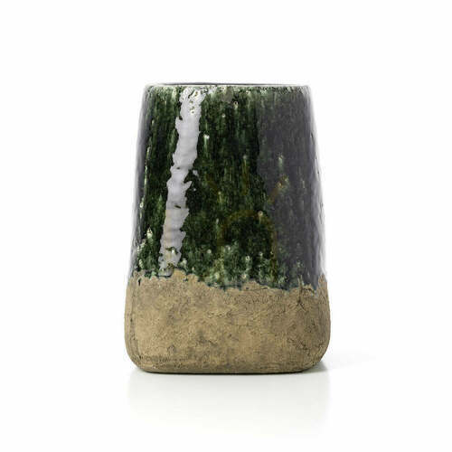 Skontrolujte Kvetináč Planters Moss zelený betón L 21x21x29 cm