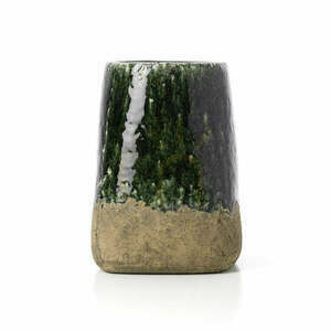 Kvetináč Planters Moss zelený betón L 21x21x29 cm small 0