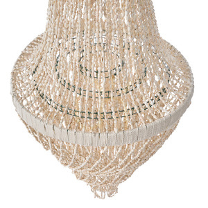 Luster Ocean Tower Shell prírodný L 40×40×80 cm small 7
