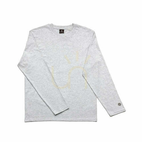 Skontrolujte Šachovnicové tričko s dlhým rukávom Heather Grey L