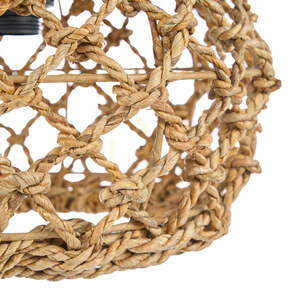 Tienidlo pre závesnú lampu BAZAR BIZAR Banara Natural S z banánových listov 35 cm small 3