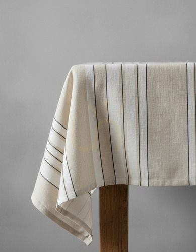 Skontrolujte Obrus Provence prírodný čiernobiely 150x300 Table Linen