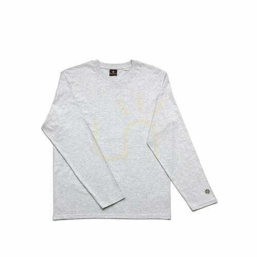 Skontrolujte Tričko s dlhým rukávom šachovnica Heather Grey veľkosť S