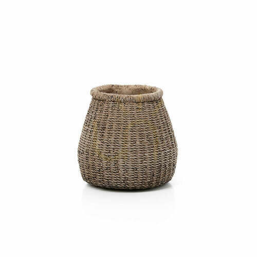 Skontrolujte Kvetináč Faux-Puff hnedý M Planters