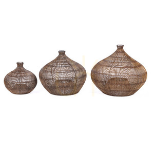 Prívesné svetlo Desert Pumpkin tmavý orech S small 6