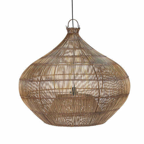 Skontrolujte Prívesné svetlo Desert Pumpkin tmavý orech L 80x80x70 cm