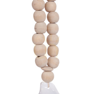 Náhrdelník Handmade prírodná biela 70 cm small 6