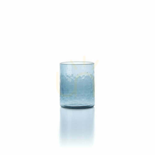 Skontrolujte Vysoký kladivkový pohár Azure modrý 10 cm