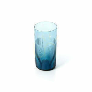 Pohár Azure Rippled High Tumbler modrý small 1