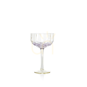 Koktailový pohár coupe ružový 16,5 cm small 2