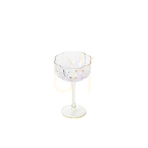 Koktailový pohár coupe ružový 16,5 cm small 4