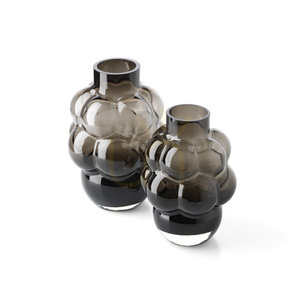 Váza Grape tmavosivá M Glass Collection small 2