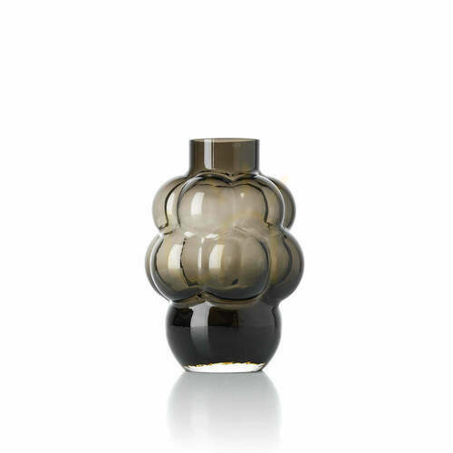 Skontrolujte Váza Grape tmavosivá M Glass Collection