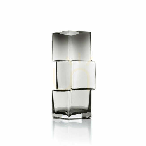 Skontrolujte Sklenená váza Rummikub tmavosivá L Glass Collection