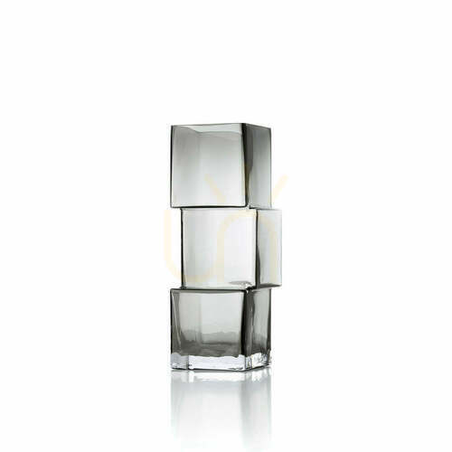 Skontrolujte Váza Rummikub tmavosivá M Glass Collection