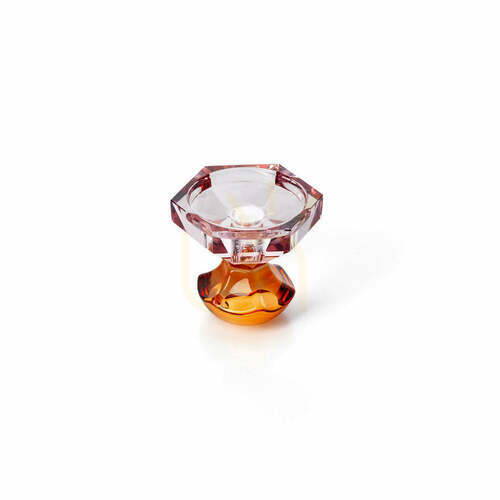 Skontrolujte Svietnik BAZAR BIZAR Sunset Bloom z recyklovaného skla ružovo-oranžový 10,3 cm