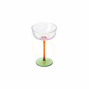 Pohár coupe Bazar Bizar The Trio-Tone 17,5 cm farebný small 1