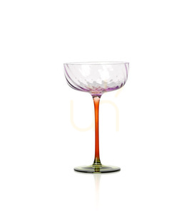 Pohár coupe Bazar Bizar The Trio-Tone 17,5 cm farebný small 3