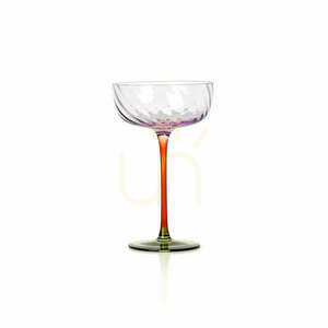Pohár coupe Bazar Bizar The Trio-Tone 17,5 cm farebný small 0