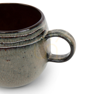 Hrnček Comporta L, 11 cm, keramika, dekoratívny small 6