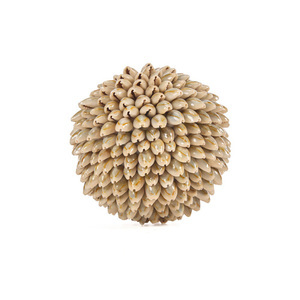 Dekoratívna guľa z mušlí Bazar Bizar Oluolu Shell Ball M, Ø 11 cm, biela small 5