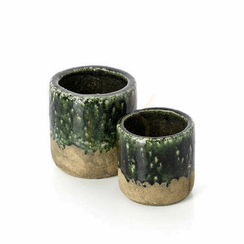 Skontrolujte Kvetináč s machom zelený betón 12,5 cm S