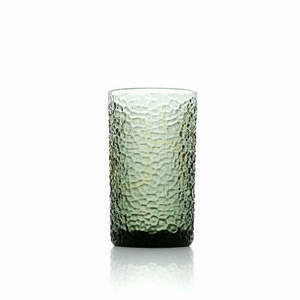 Sklenená váza Green Pebble zelená 14 cm small 0