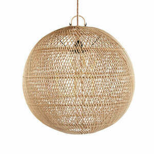 Prívesné svetlo Bubble Natural M 50 cm Handmade Počet slov: kľúčové slová, stropné svietidlo small 0