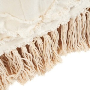 Handmade Berber Bed Throw prírodný 300x240 cm bavlnený prehoz na posteľ small 4