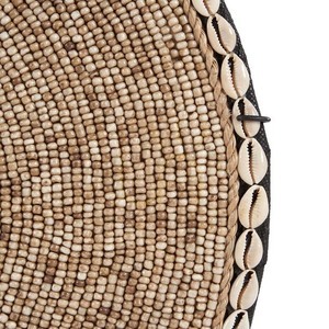 Dekoračná mušľa na stojane Guadeloupe, prírodná biela, 55 cm, Stand Decoration small 4