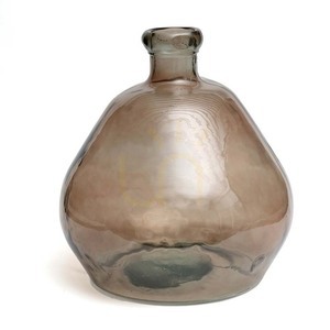 Váza Bolai béžová Glass Collection 50 cm small 3