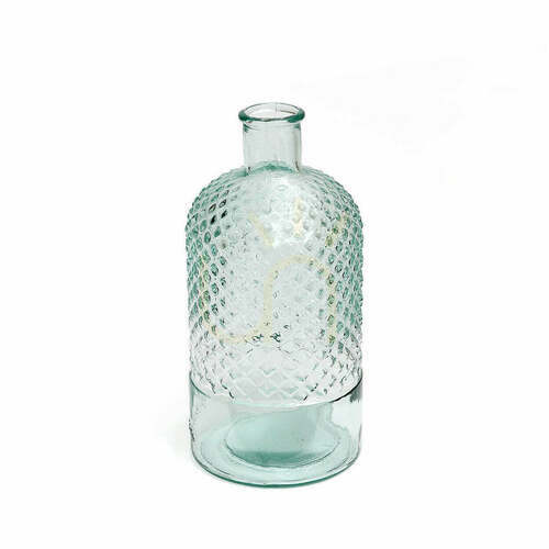 Skontrolujte Sklenená fľaša Zuanshí modrá S Glass Collection