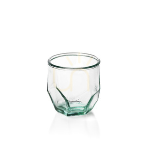 Sklenená dekorácia Origami modrá Glass Collection 9 cm small 3