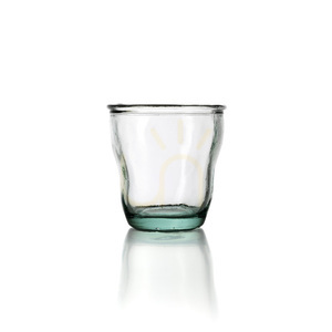 Sklenený pohár Tching Glass modrý 9 cm small 2