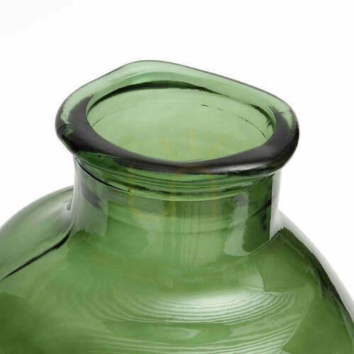 Skontrolujte Sklenená váza Yugang zelená 31 cm Glass Collection