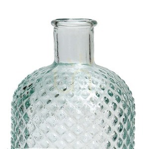 Sklenená fľaša Zuanshí modrá M Glass Collection small 6